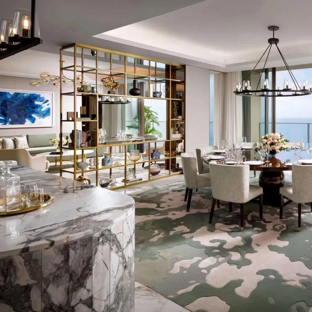 5 Star Resort Hospitality Modern Bedroom Furniture Set Hotel Bed Suite