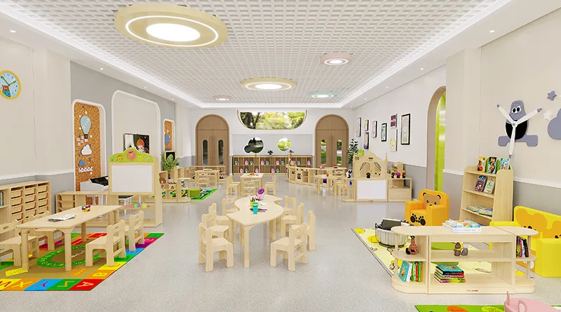 Kindergarten Furniture Desk