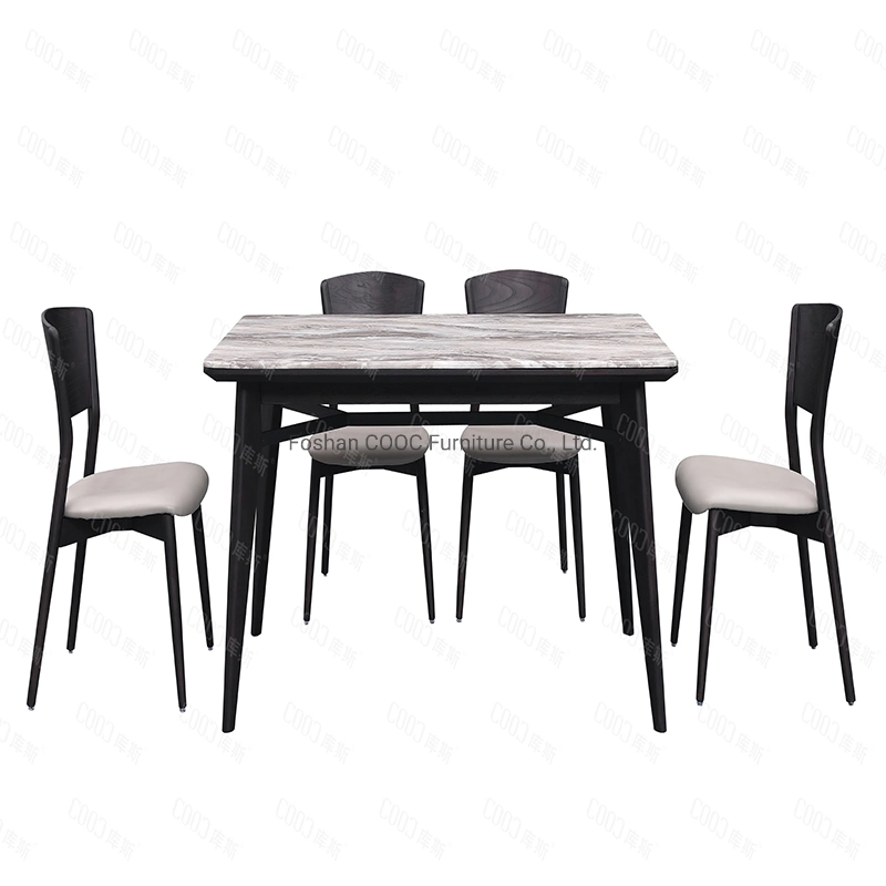Modern Dining Room Furniture Minimalist Marble Dining Table
