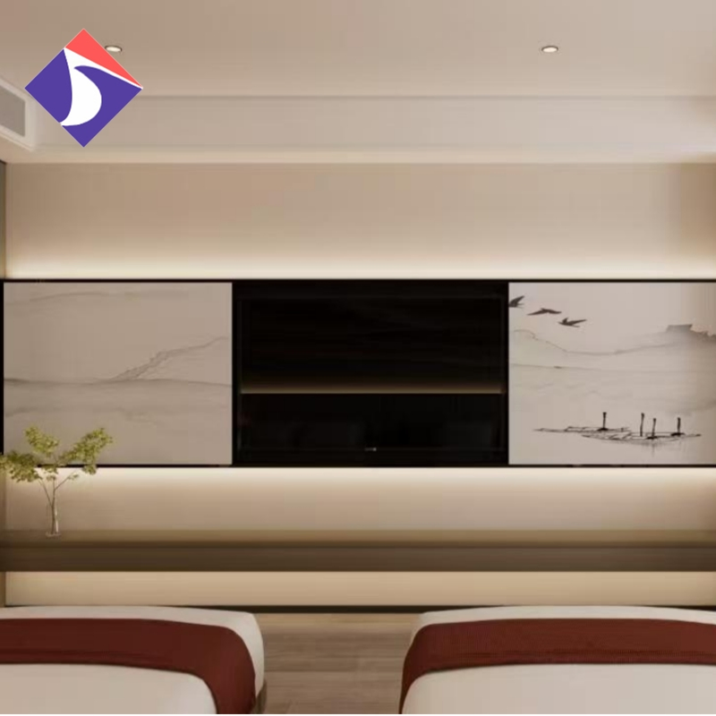 Minimalist Modern Foshan Custom Resorts Hotel Bedroom Furniture