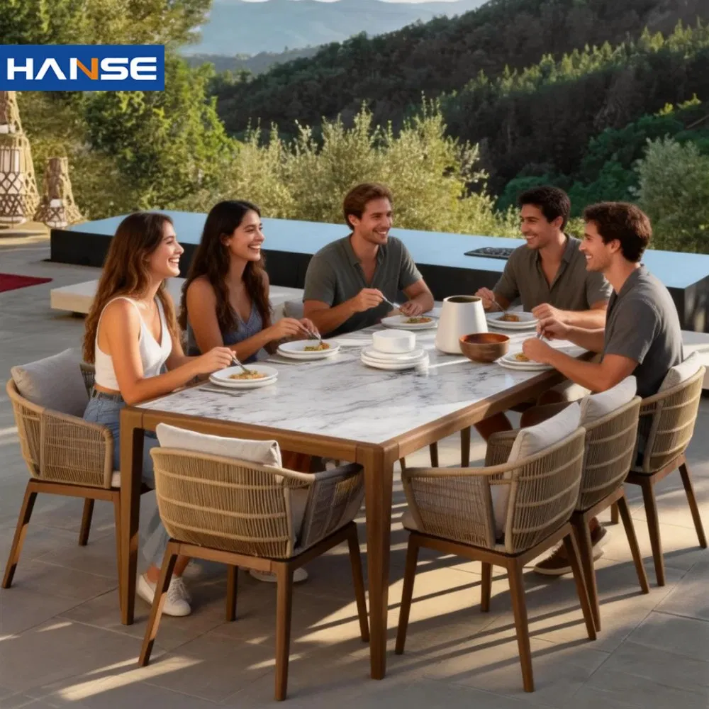 Outdoor Wicker Rattan Chair Furniture Chairs Garden Restaurant Outdoor Dining Chair