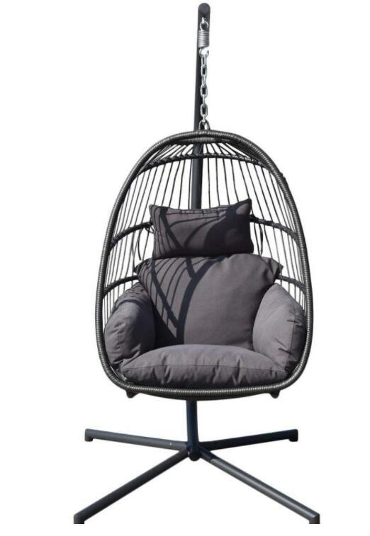 Home and Garden Swing Chair Rattan Double Swing Outdoor Furniture Hanging Chair