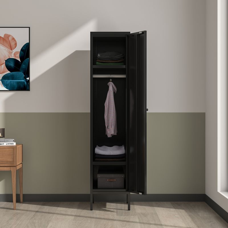 Metal Storage Locker Steel Storage Cabinet Bedroom Furniture
