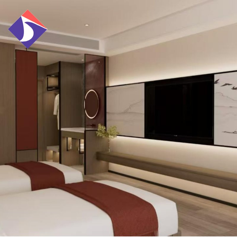 Minimalist Modern Foshan Custom Resorts Hotel Bedroom Furniture