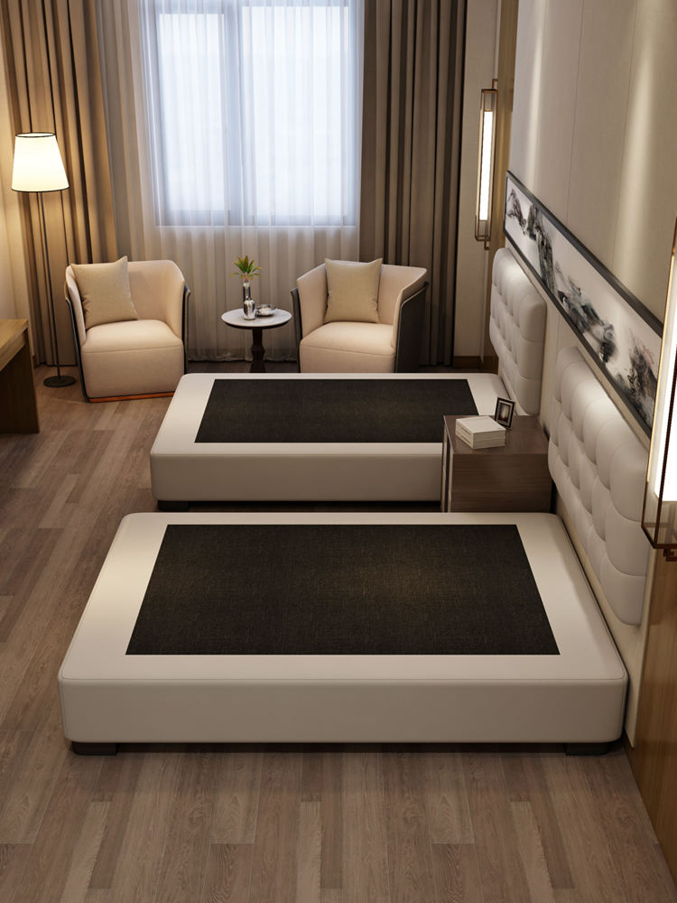Custom Style Modern Apartment Furniture Bedroom Hotel Bed Room Modern Hotel Home Frame Bedroom Furniture