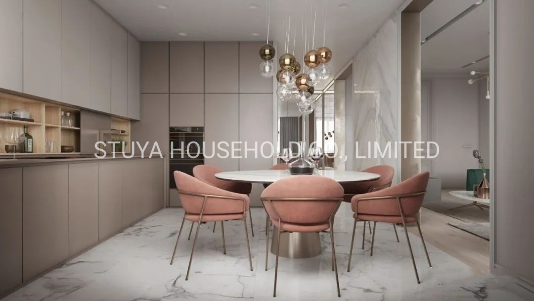 Modern Style Home Furniture Minimalist Design Tall Unit Kitchen Cabinet