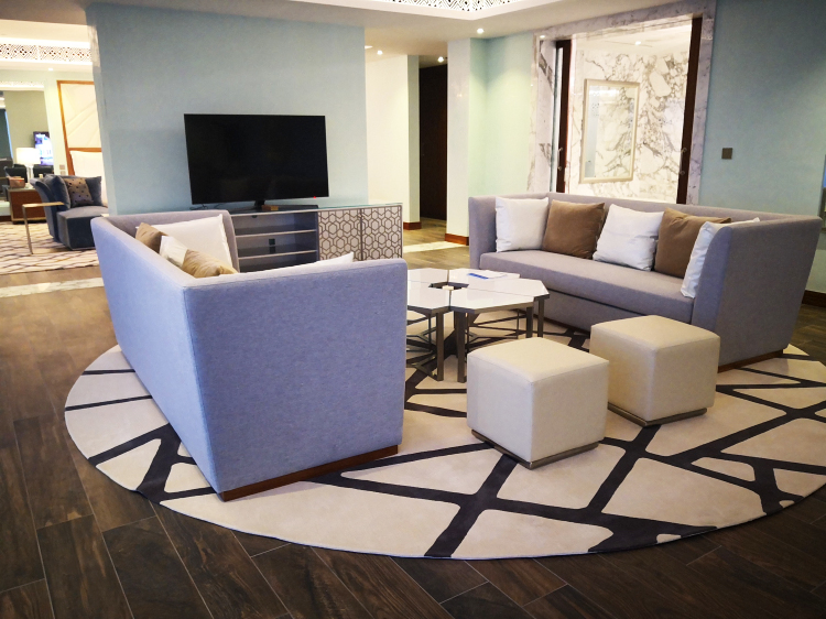 Luxury Furniture Supplier for Jumeirah Royal Residences Bahrain Hotel Apartment Project Modern Fashion Bedroom Furniture