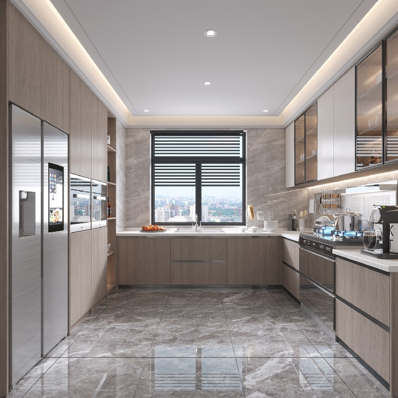 Modern Lacquer Smart Kitchen Cabinets Italian Kitchen Furniture