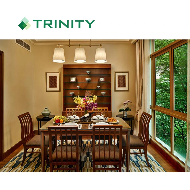 Foshan Factory Customized Luxury 5 Star Full Set Hotel Bed Furnishing Modern Serviced Apartment Furniture for Living Room Bedroom