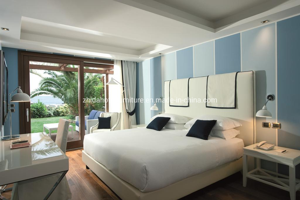 Fancy Hotel Furnishings Wholesale Italian Style Mahogany Contract Bedroom Furniture