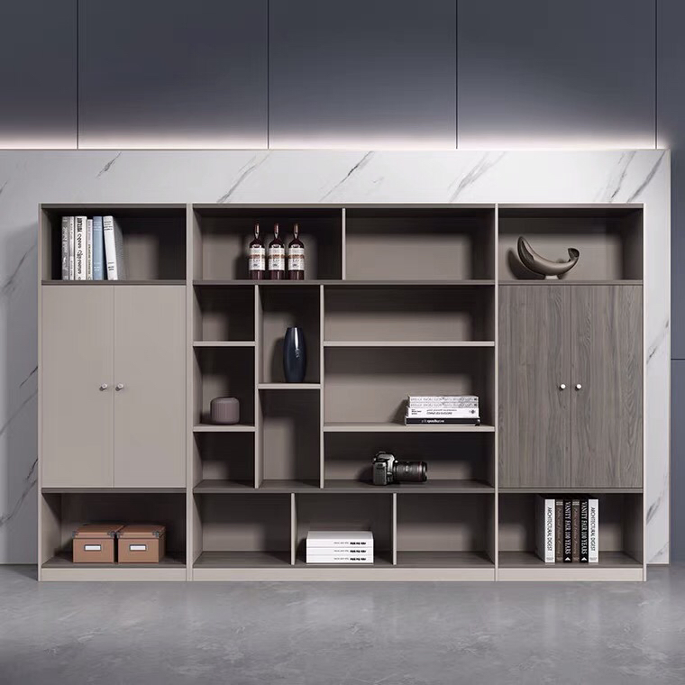 Storage Modern Wooden Office Furniture Melamine Laminate MDF File Filing Cabinet Wood Office Cabinet (UL-22NF0845)