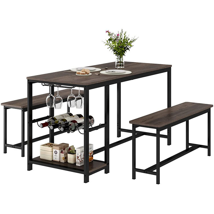 Dinner Desk and Chair Set Home Restaurant Furniture Manufacturer Dining Room Table