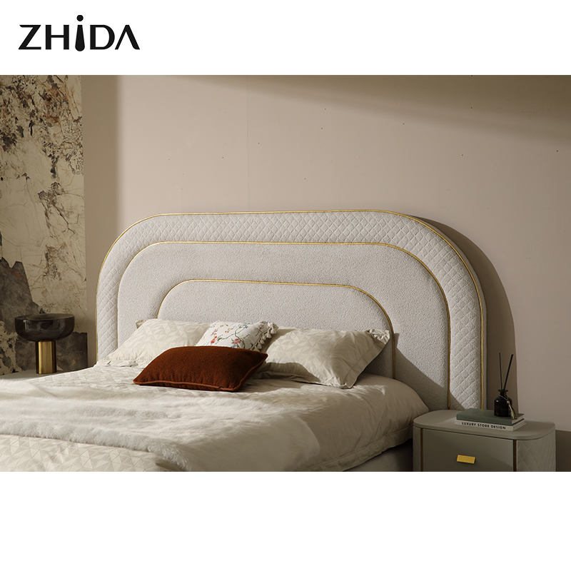 Ferly Hot Selling Luxury Modern Comfortable Furniture Bedroom Bed Upholstered Modern Bed for Bedroom Furniture Bed