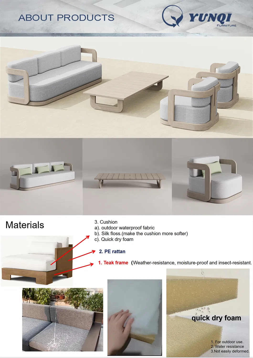 New Design Patio Coffee Table