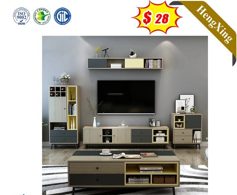 Wooden TV Stand Modern Design Cabinet Living Room Furniture with Storage