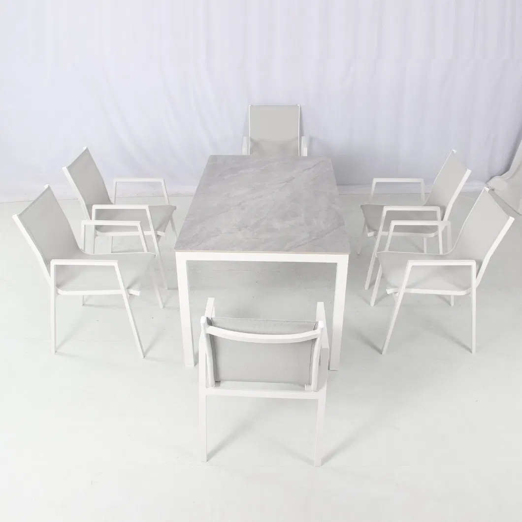 Aluminum Dining Table 2