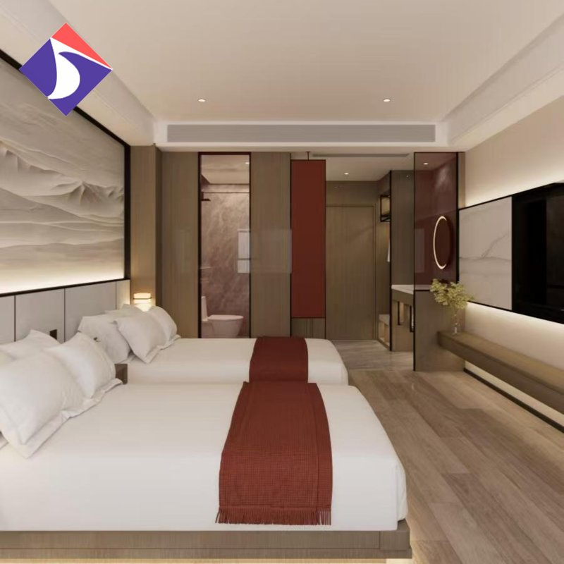 Minimalist Modern Foshan Custom Resorts Hotel Bedroom Furniture