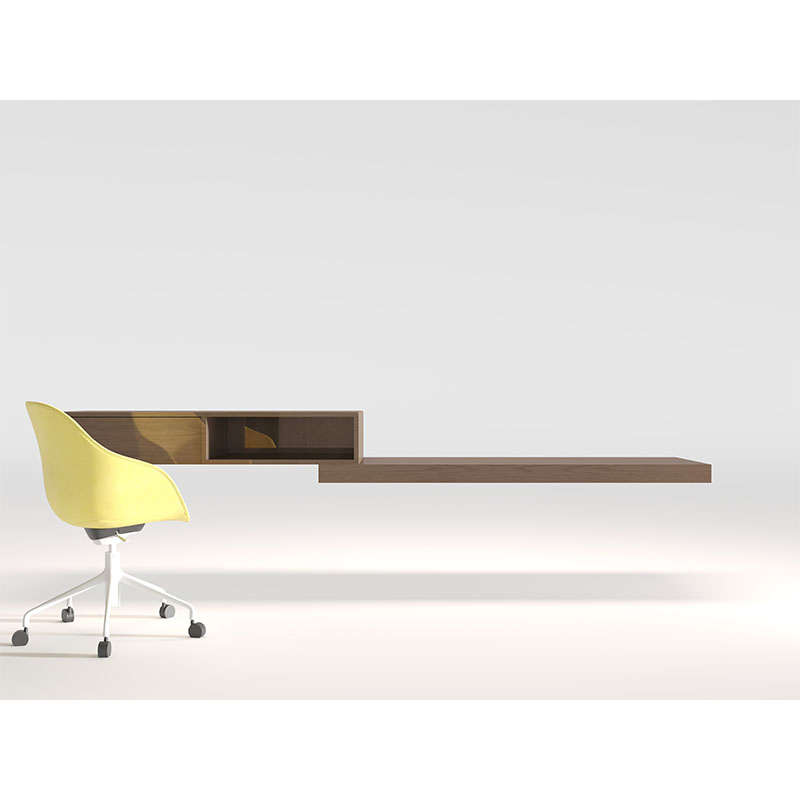 Affordable Custom-Made Industrial Design Wooden Furniture Writing Table and TV Cabinet