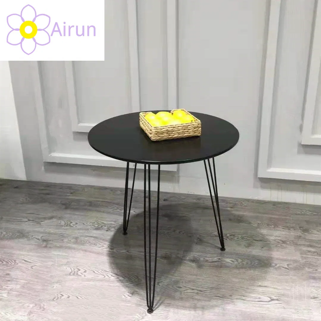 Modern Round Center Table Modern Living Room Furniture Round MDF Wooden Dining Table Set