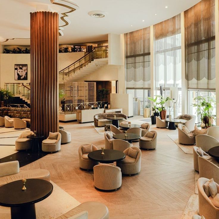 Contemporary Minimalist Hotel Dining Furniture for Global Markets