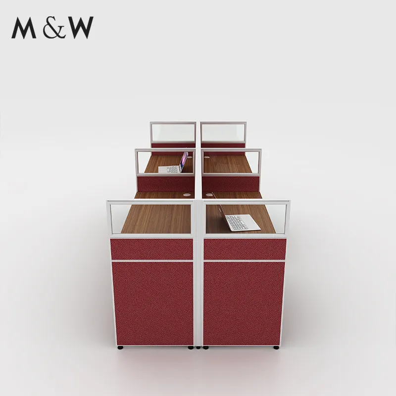 Modular Office Tables Cubicles 4 Person Workstation Table Desk Cubicle Office Workstation Desk Furniture