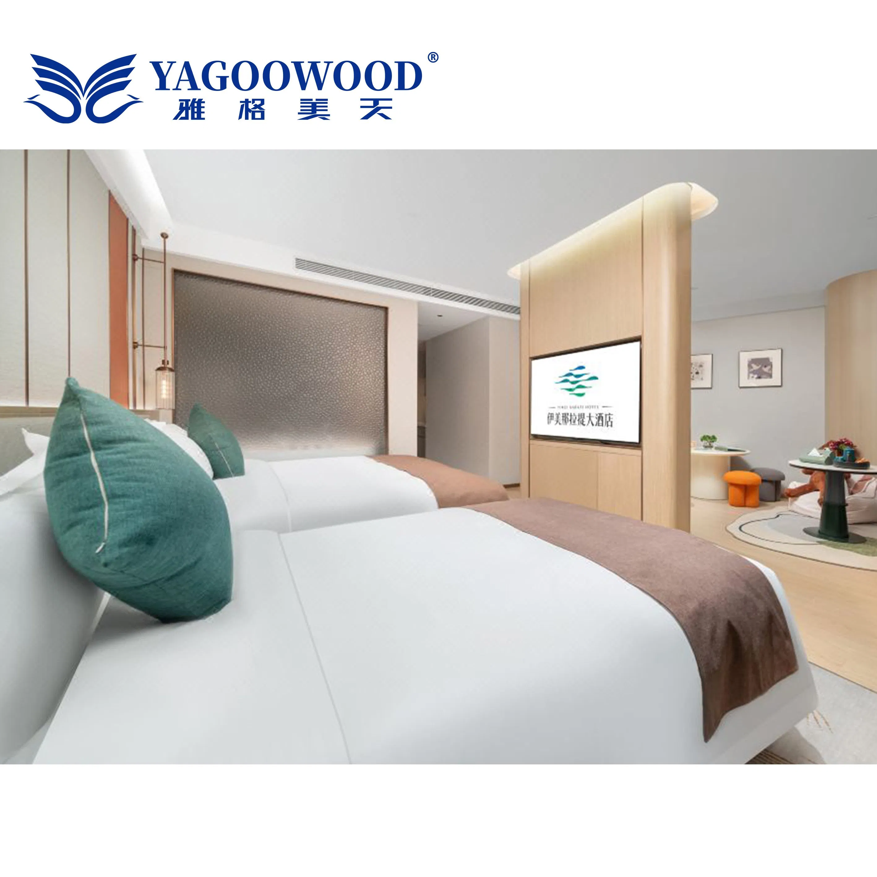 5 Star Luxury Customized Wooden Commercial Hotel Apartment Bedroom Furniture