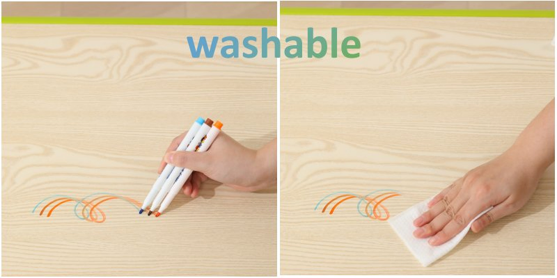 Kids School Furniture Kindergarten Table Set Educational Equipment Wooden MDF Material