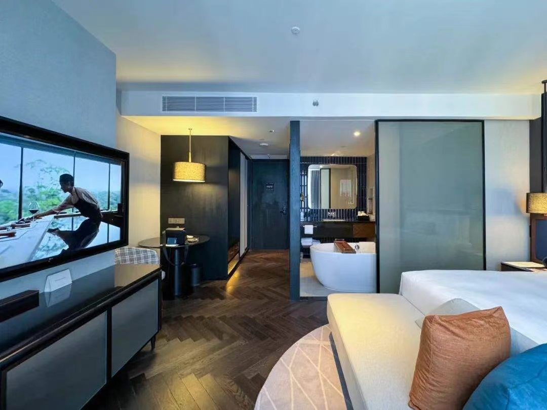 New Design 5 Star Luxury Customized Intercontinetal Bangkok Ihg Hotel Furniture Hotel Case Goods &amp; Softs for Upcoming Projects