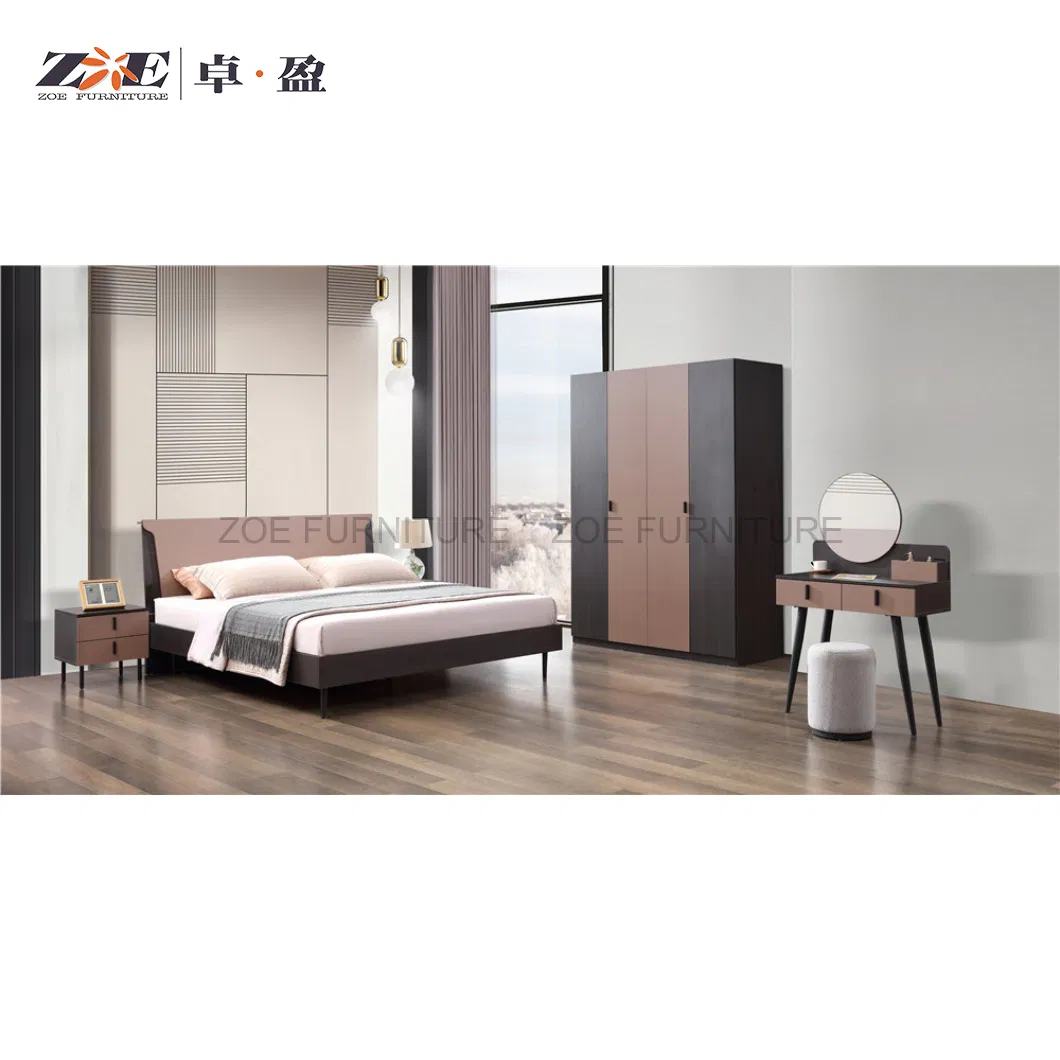 Modern Furniture Bedroom Retro High Quality Wooden Sitting Room Furniture