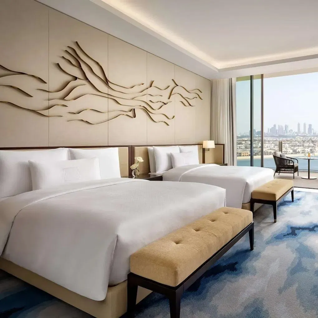 5 Star Resort Hospitality Modern Bedroom Furniture Set Hotel Bed Suite