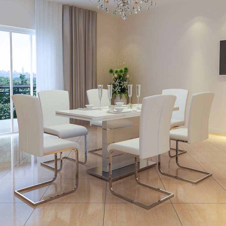 Minimalist Fashion Design Home Hotel Dinng Furniture Wooden Dining Table Set