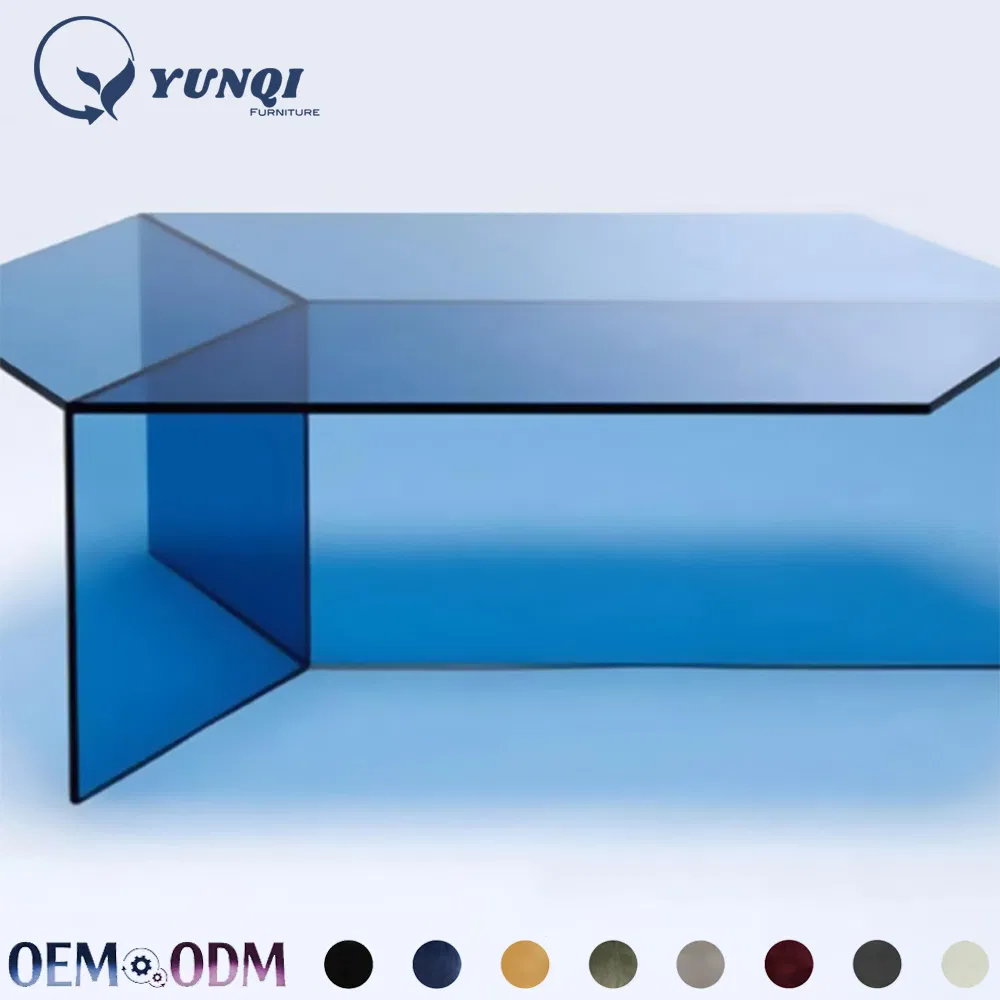 Italian Design Nordic Style Luxury Minimalist Modern Stainless Steel Combined Round Black Coffee Table