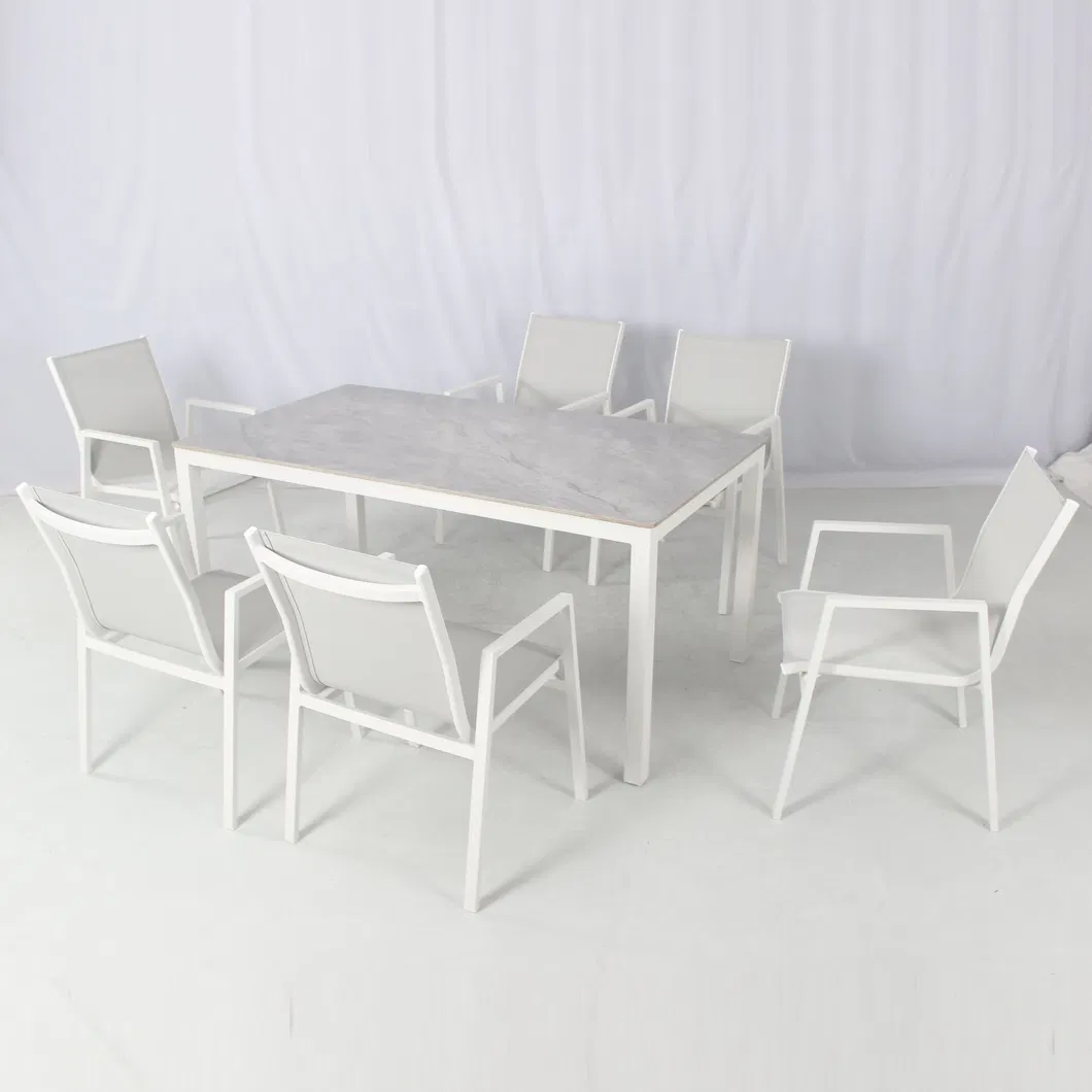 Aluminum Dining Table 1