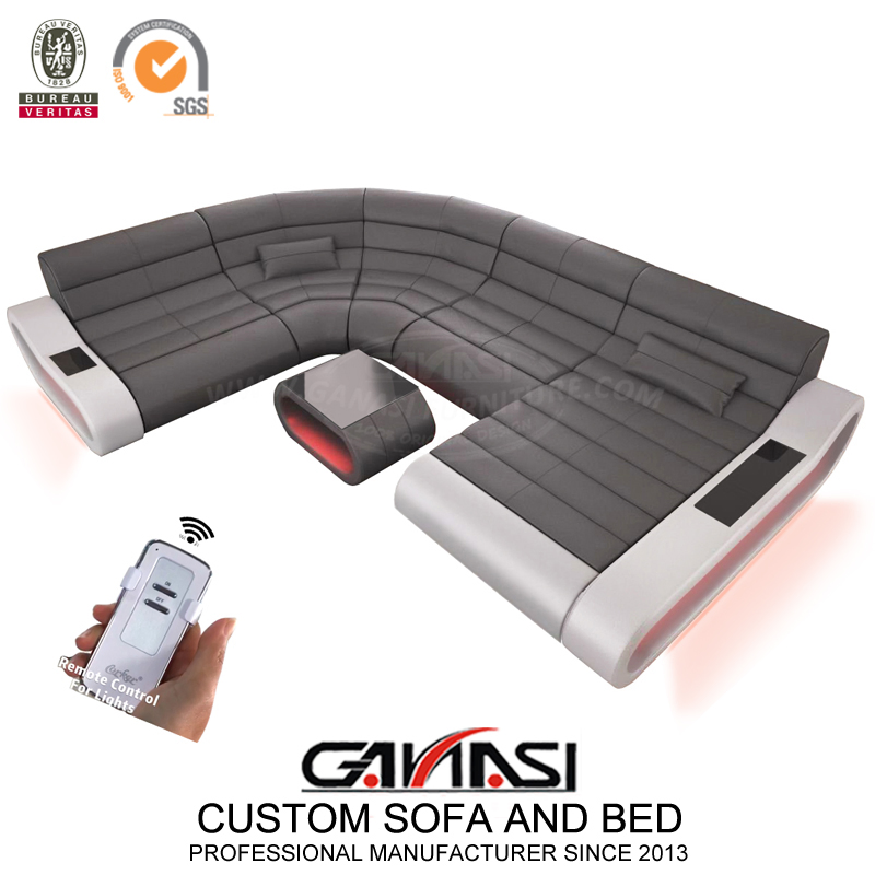 Smart Living Room Sectional Sofa Eurpean Modern Home Furniture