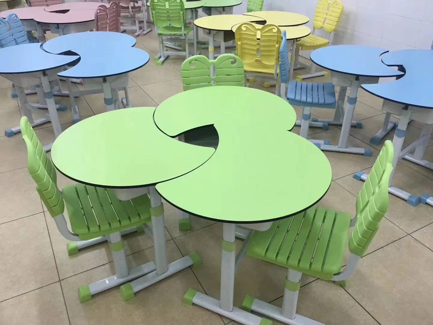 School Classroom Furniture ,Student Table Furniture, Steel Lab Furniture Preschool Children Furniture,Kindergarten Metal Furniture,Primary School Kid Furniture