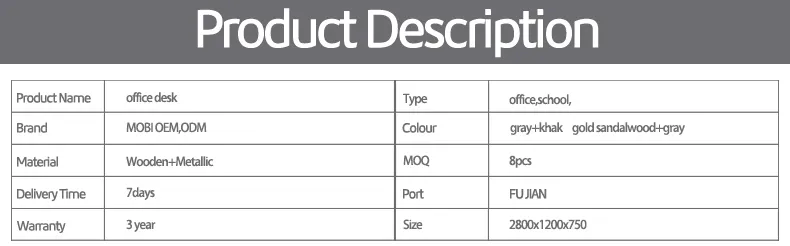 Affordable Executive Manager CEO Office Furniture