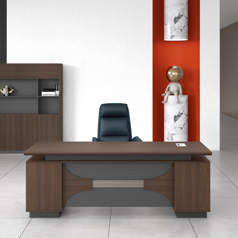 Foshan Luxury CEO First Choice Wholesale Market School Desk Working Office Furniture with Chair