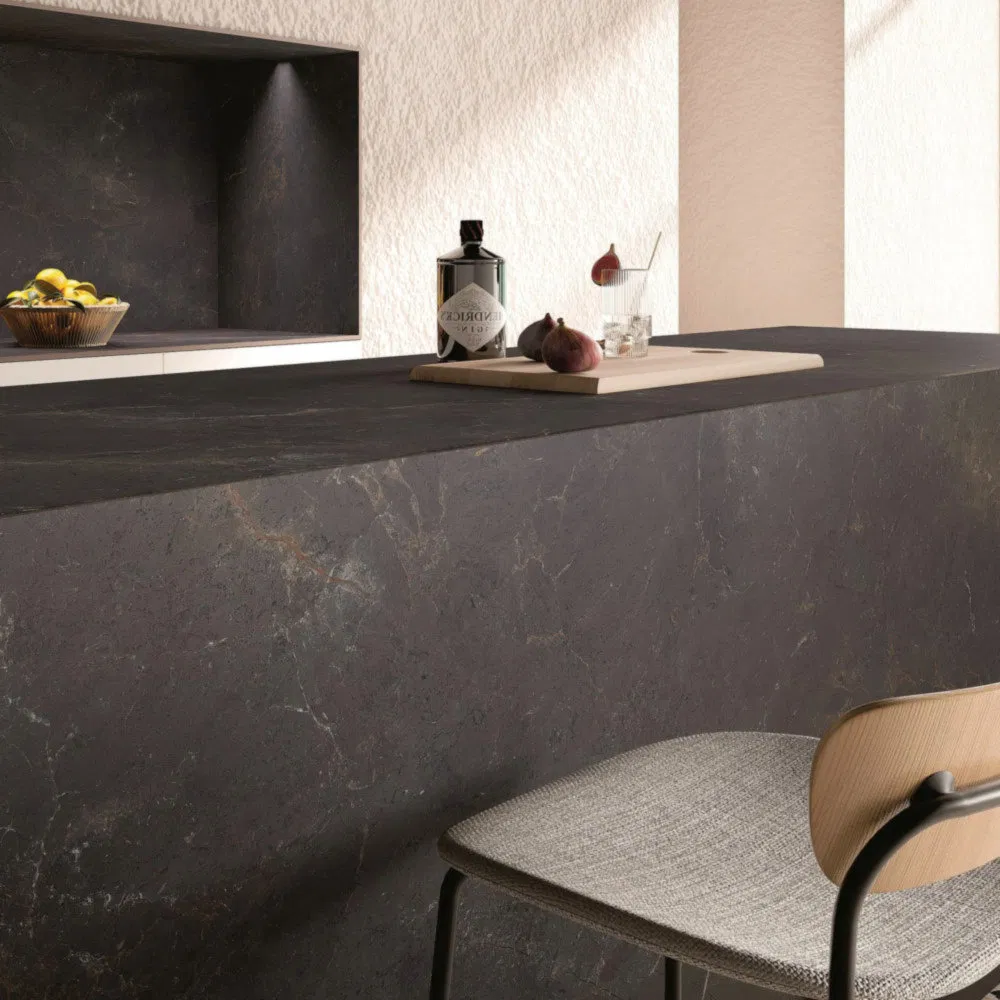 Silent and Smooth Operation Excellent Anti-Yellowing Performance Luxury Modern French Kitchen Cabinet for Luxury Showrooms