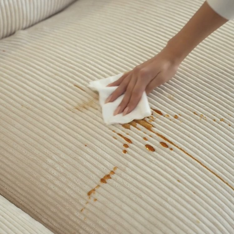 Corduroy Vacuum Compressed Sofa Modular Foam Air Sofa Furniture