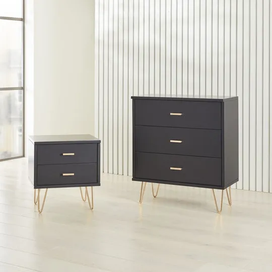 Modern 3 Drawer Chest