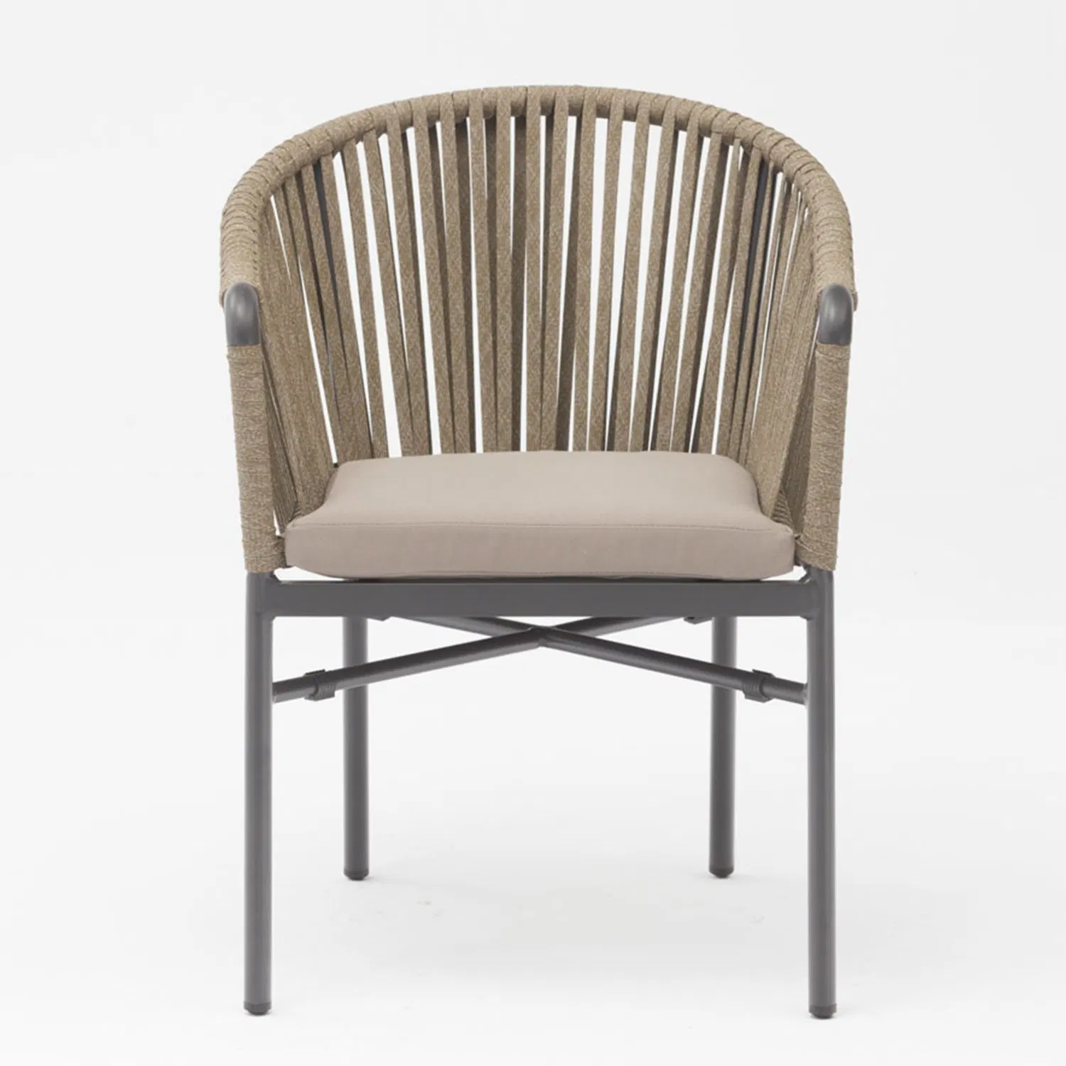 Europe Style Popular Outdoor Garden Dining Patio Dining Furniture with Seat Cushion