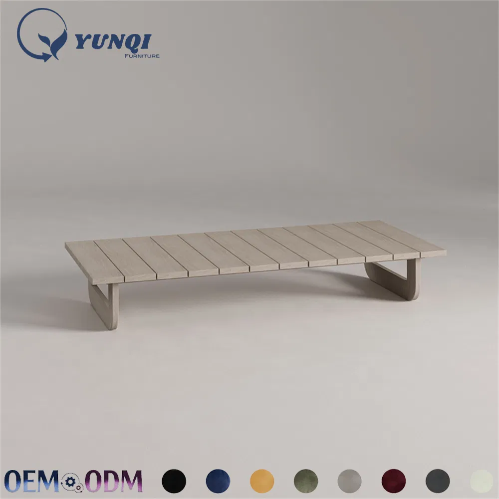 New Design Patio Coffee Table Can Be Customized Solid Luxury Outdoor Furniture Teak Coffee Table
