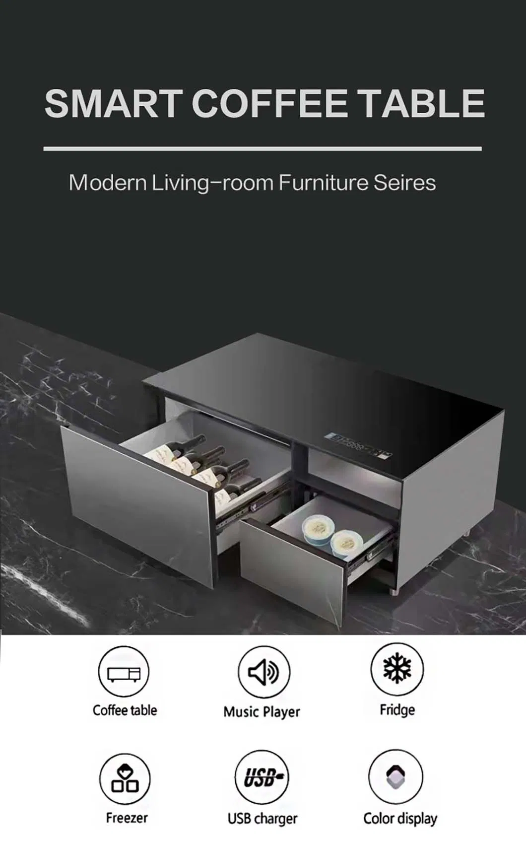 Smart Coffee Table Features