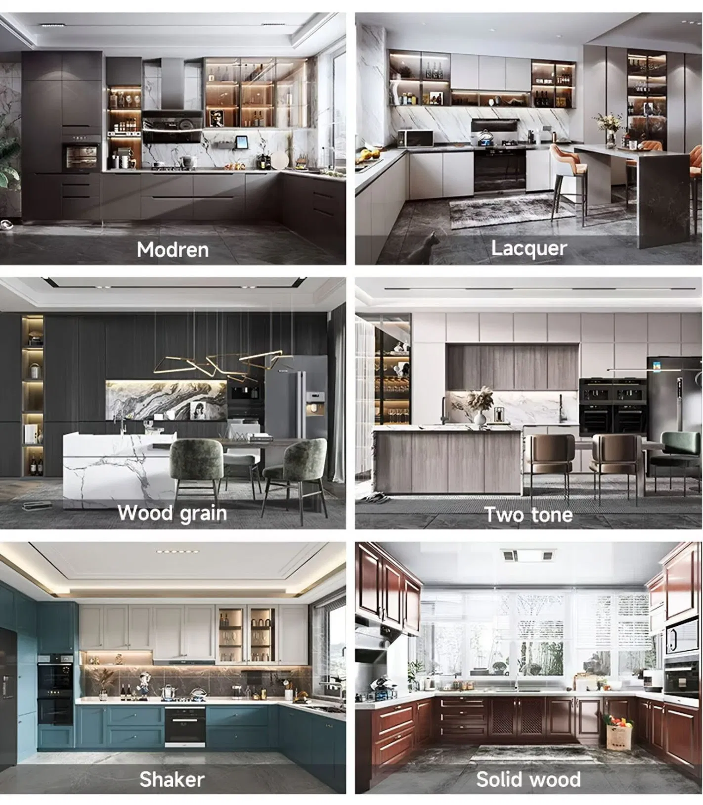 Customized Modern Closet Living Room Home Wooden Furniture Kitchen Storage Cabinet