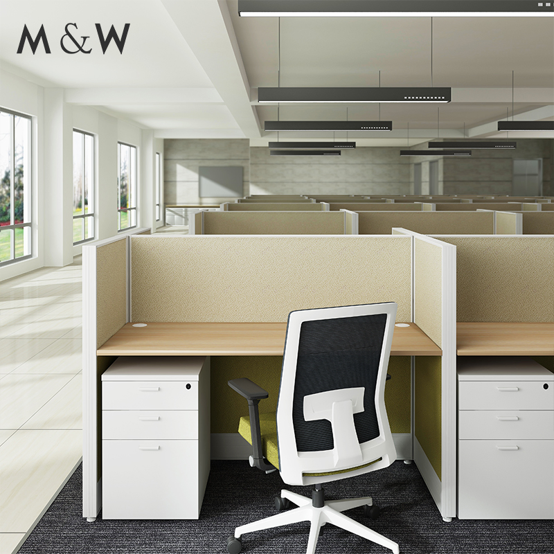 M&W Good Quality Furniture Modular Workstation Partition Call Center Office Cubicle