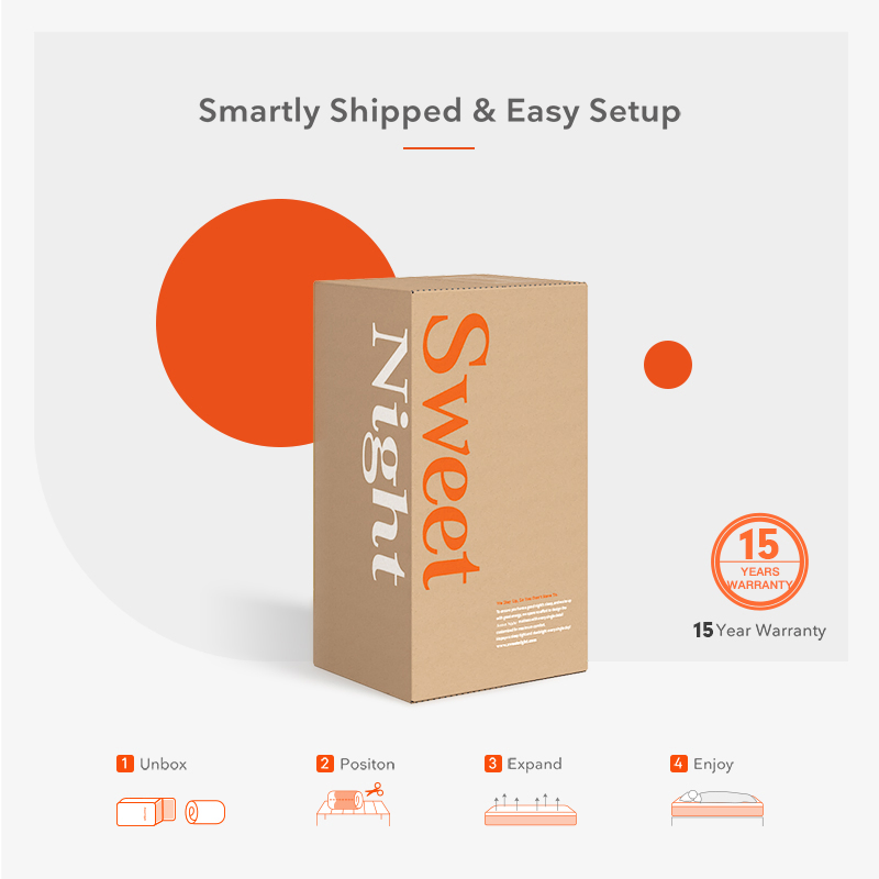 Wadded Natural Latex Mattress Hotel Compressed Memory Foam Bed Coil Bonnell Spring Mattress