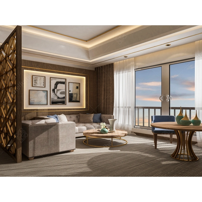 Luxury Hotel Interior Bedroom Furniture Chinese Factory Custom Made 5 Star Hotel Room Set Supplier