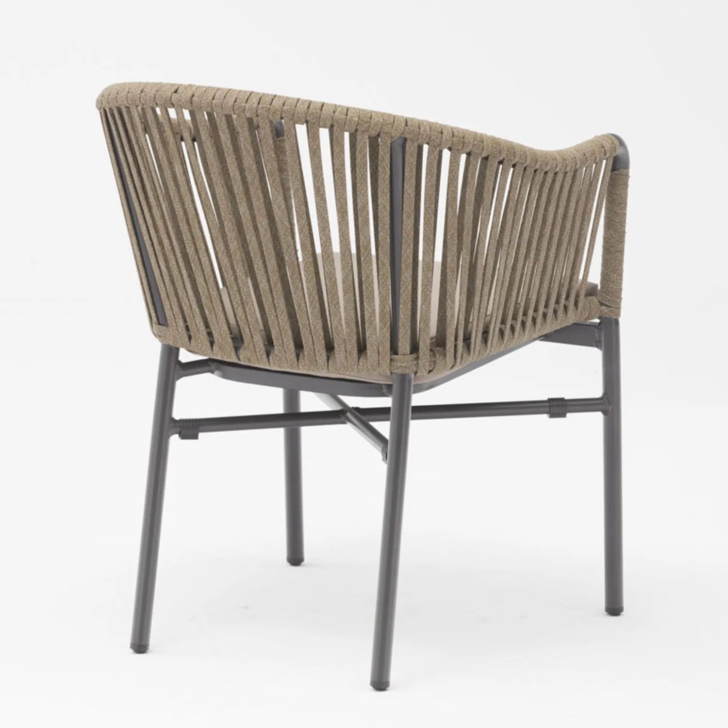 Europe Style Popular Outdoor Garden Dining Patio Dining Furniture with Seat Cushion