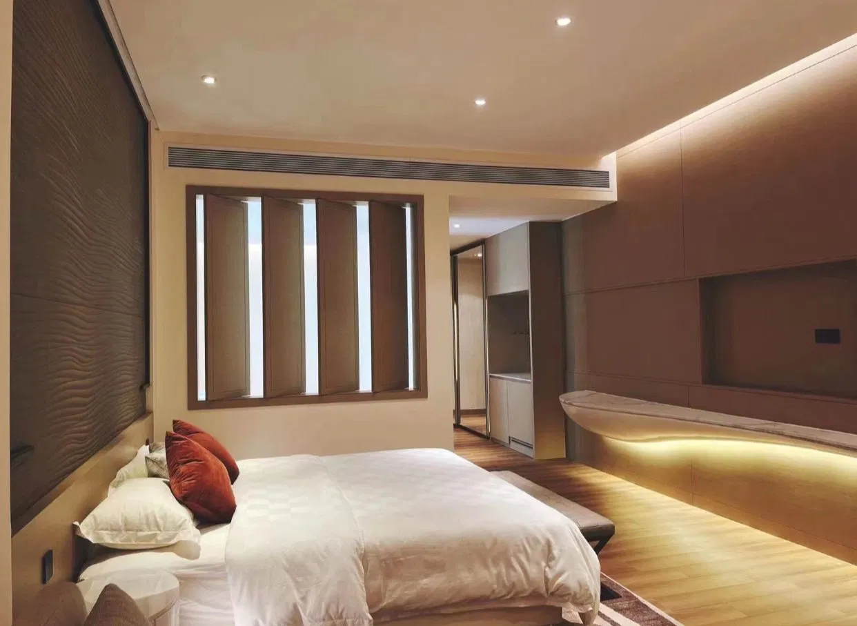New Design 5 Star Luxury Modern Customized Prefabricated Wooden Marriott Hotel Bedroom Construction &amp; Decoration Furniture Designs for Five-Star Hotel Suites