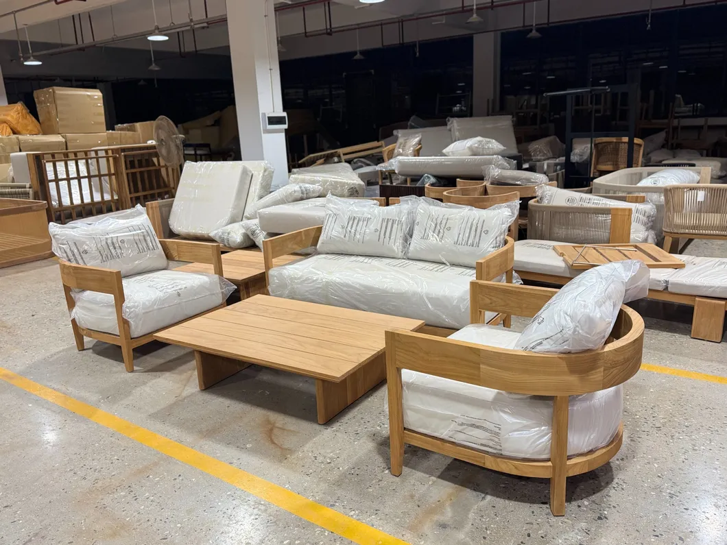 Teak Garden Sofa